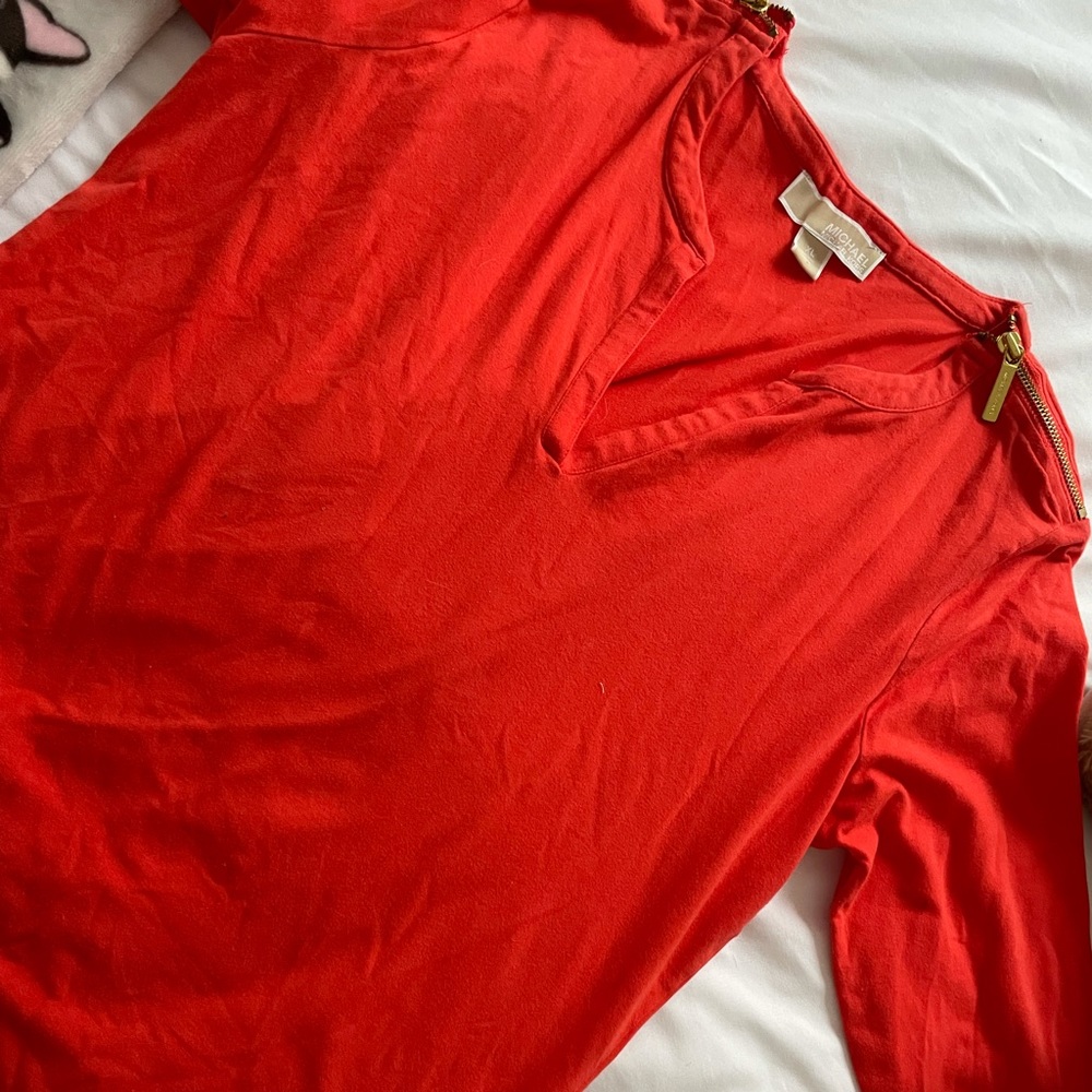 Micheal Kors Long Sleeve Shirt with zippers